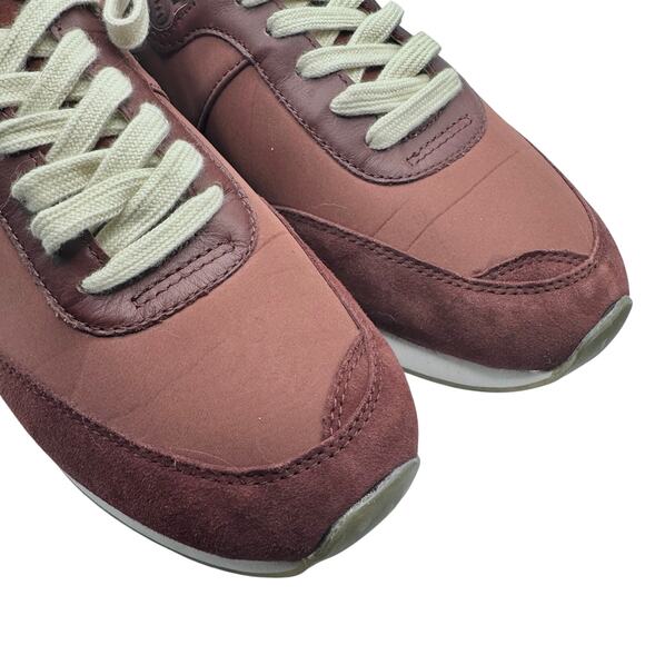 Sam Edelman | Women | Tori Trainer Reve Canyon Clay Suede Athletic Shoes | 9 M - Picture 11 of 16